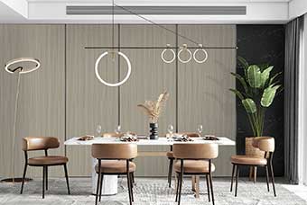 新洲轻奢风格-餐厅