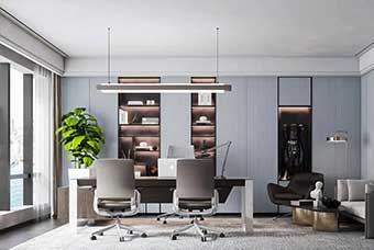 新洲轻奢风格-书房