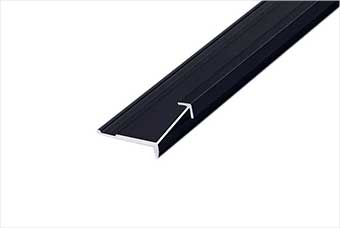 新洲航空纤维墙咔铝合金阳角线（哑黑氧化）