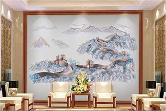 新洲森佰汇航空纤维墙咔（唯我中华）