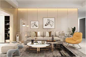 新洲客厅空间案例